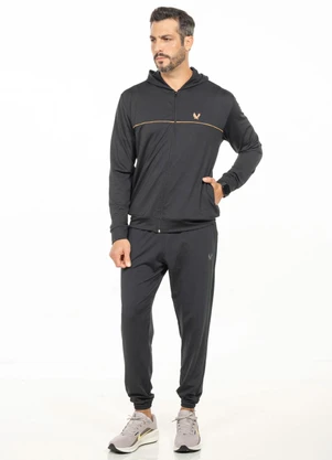Decoy - Calça com Estampa e Bolso Preto - DECOY