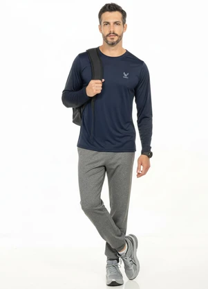 Decoy - Calça com Punhos e Bolsos Cinza - DECOY