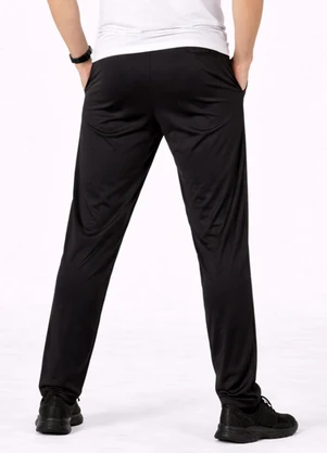 Rovitex - Calça Helanca com Bolsos Rota da Onda Preto - ROVITEX