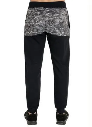 Moda Pop - Calça Jogger com Bolso Preta Riscada - MODA POP