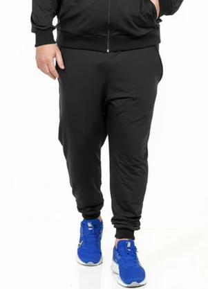 Decoy - Calça Plus Size Masculina Preto - DECOY