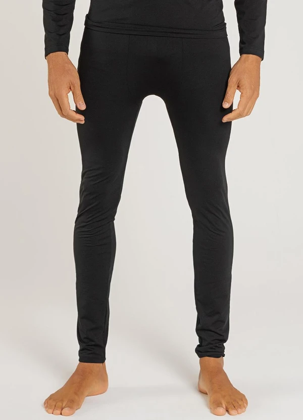Just Basic - Calça Térmica Masculina Preto