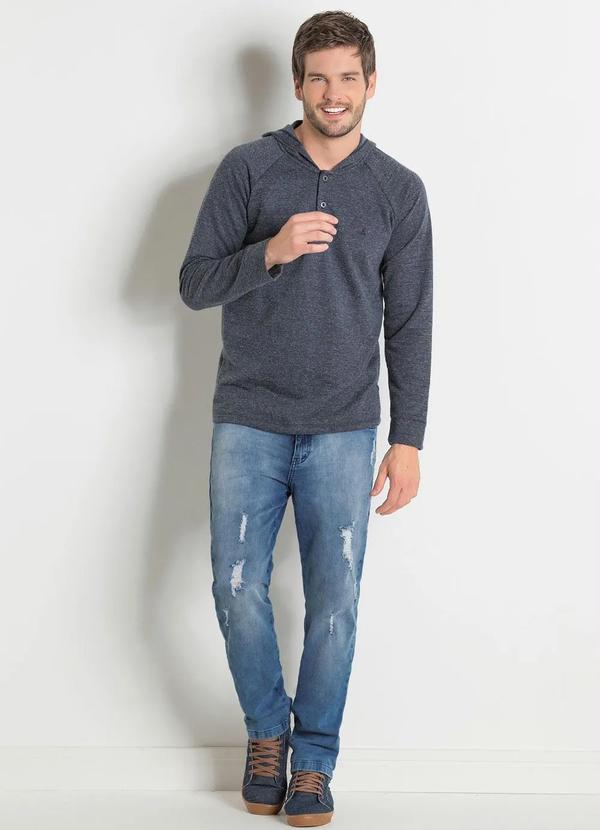 Outlet - Calça Actual Destroyed Jeans Claro 3