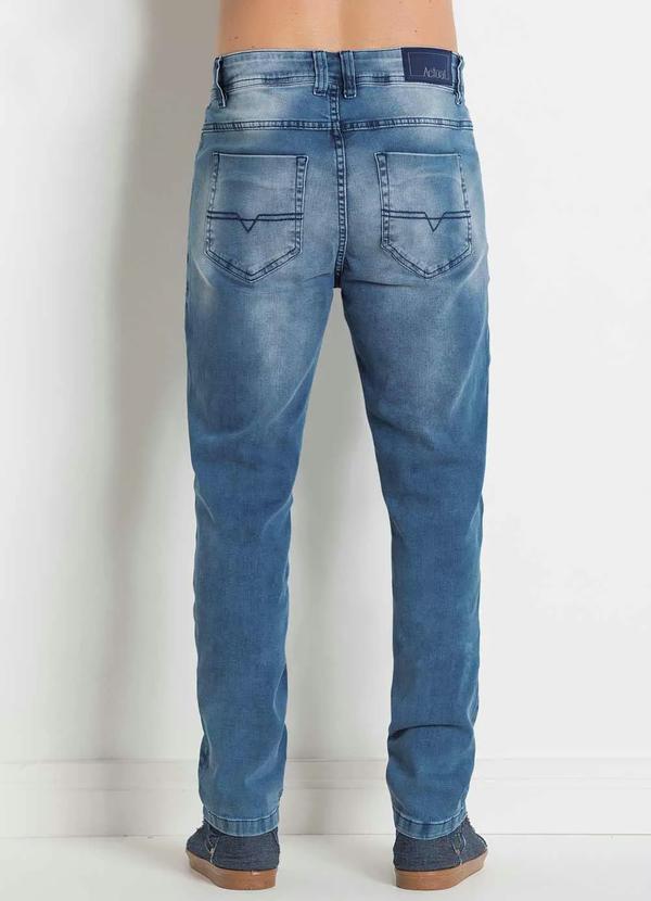 Outlet - Calça Actual Destroyed Jeans Claro 6