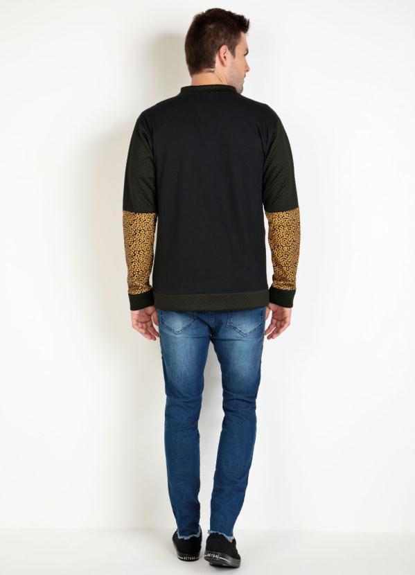 Outlet - Calça Actual Jeans com Detalhe Camuflado 4