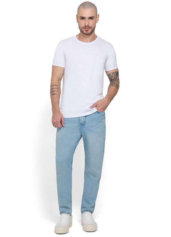 Enfim - Calça Azul Claro Loose Fit Jeans