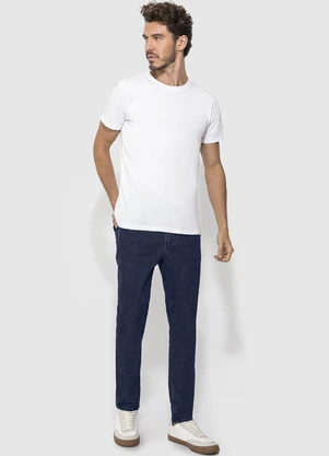 Enfim - Calça Azul Escuro Skinny Jeans - ENFIM