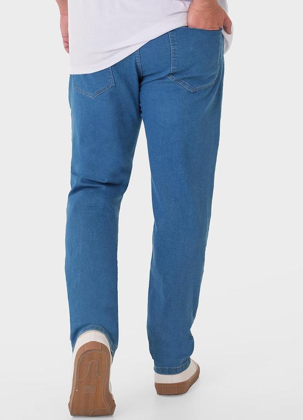 Malwee Plus - Calça Azul Slim Masculina Flex Jeans 2