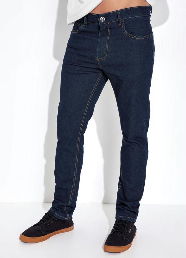 K-du Jeans - Calça Jeans Azul Escuro em Jeans