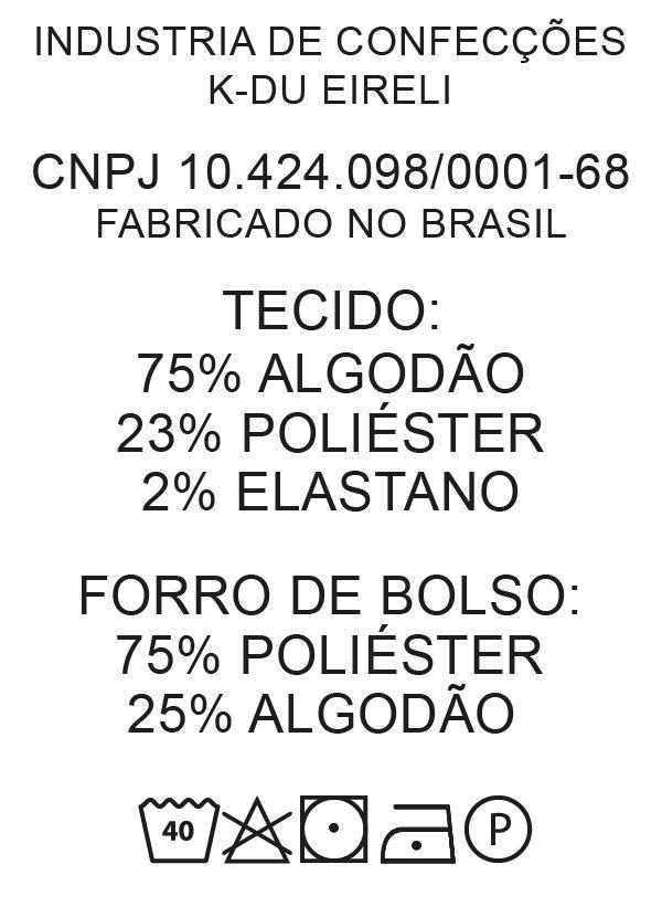 K-du Jeans - Calça Jeans Básica com Bolsos Kdori 10