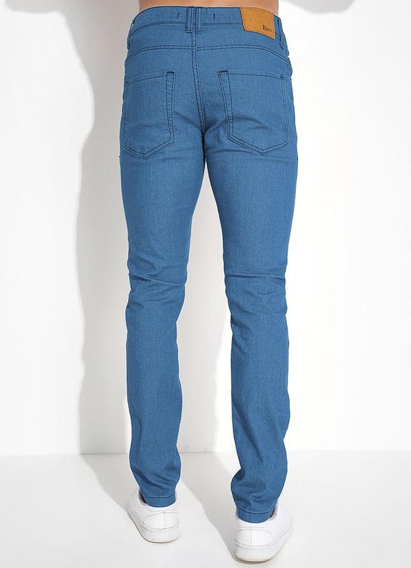 K-du Jeans - Calça Jeans Claro em Jeans com Elastano. 2