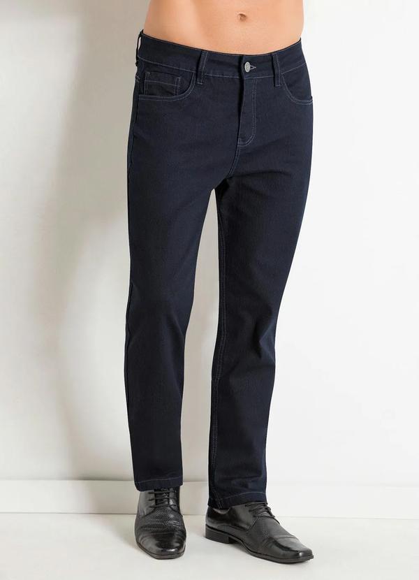 Outlet - Calça Jeans Escuro Actual com Bolsos 8