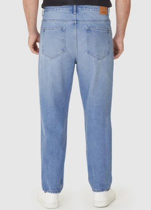 Malwee - Calça Jeans Loose Fit Azul Claro - MALWEE