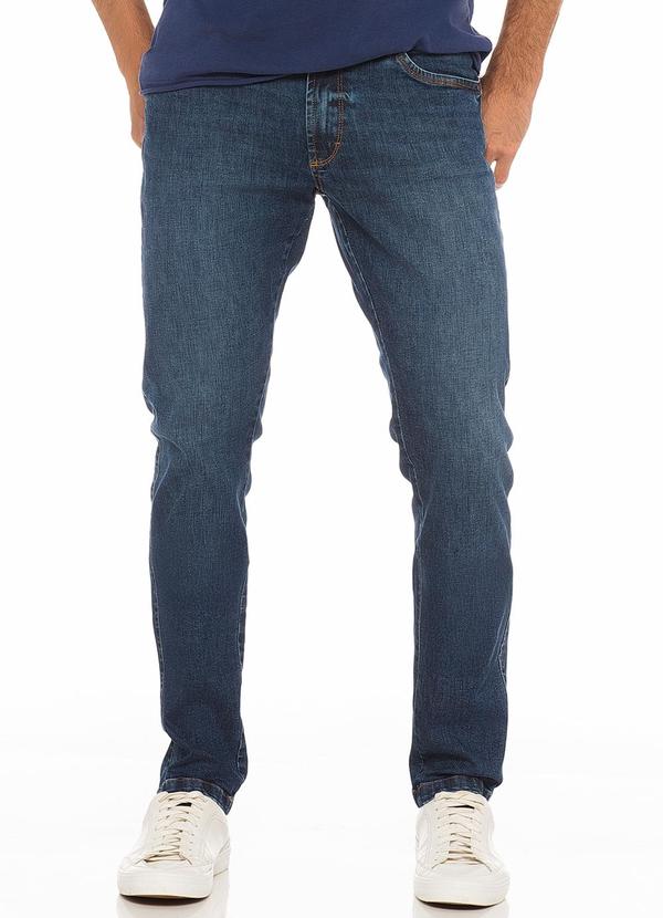 Rafree - Calça Jeans Masculina Slim Azul