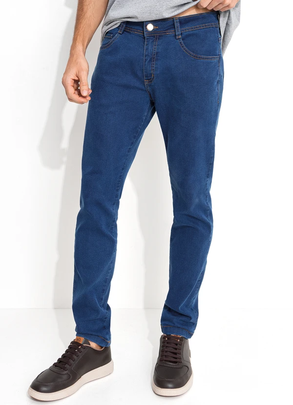 Actual - Calça Jeans Médio em Jeans