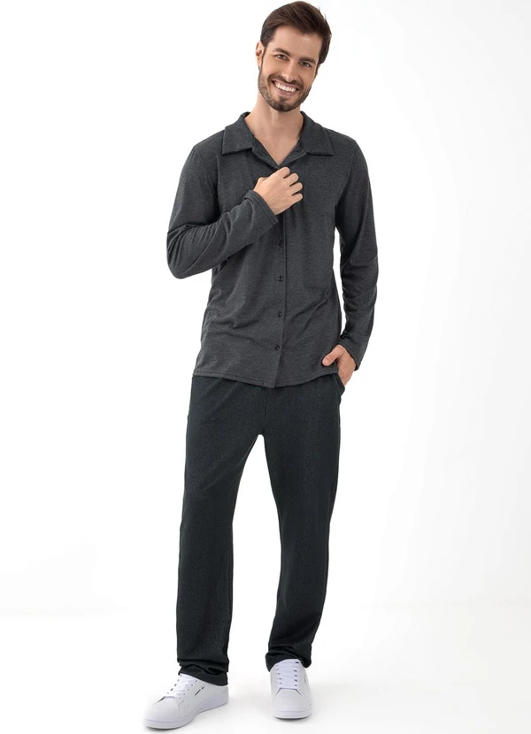 Moda Pop - Calça Jeans Preto em Cotton Jeans 5