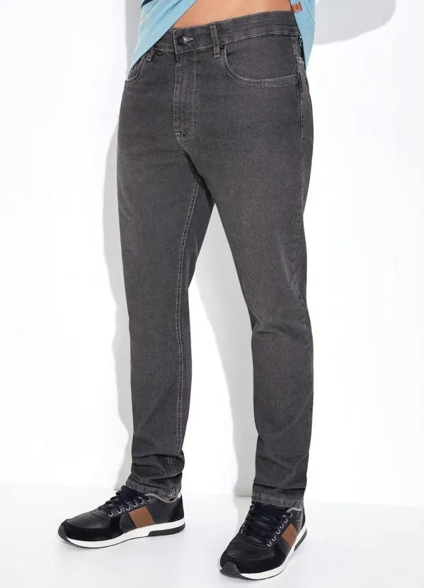 K-du Jeans - Calça Jeans Preto em Jeans