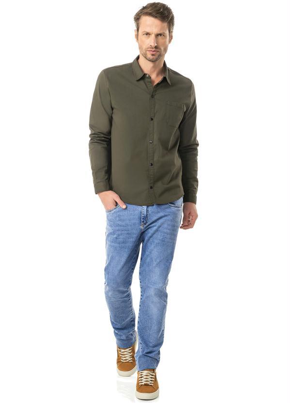 Diametro - Calça Jeans Slim com Elastano Azul 3