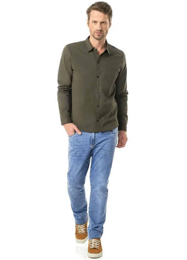 Diametro - Calça Jeans Slim com Elastano Azul 3