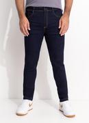 Calça Jeans Tradicional com Elastano Azul