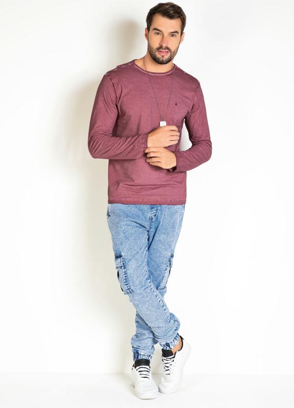 Actual - Calça Jogger Jeans Clara com Bolsos Funcionais 3