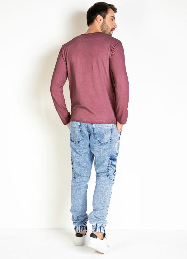 Actual - Calça Jogger Jeans Clara com Bolsos Funcionais 5