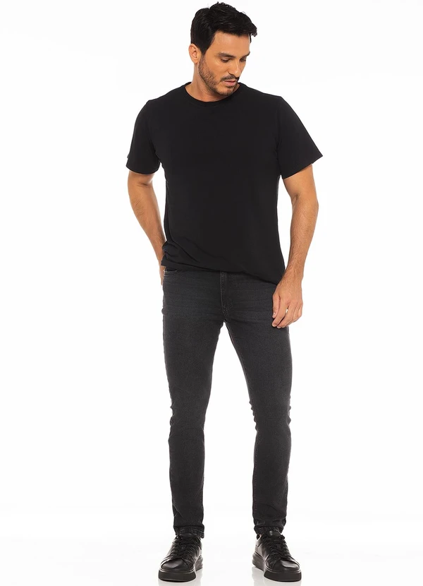 Rafree - Calça Masc Jeans Skinny Black 3