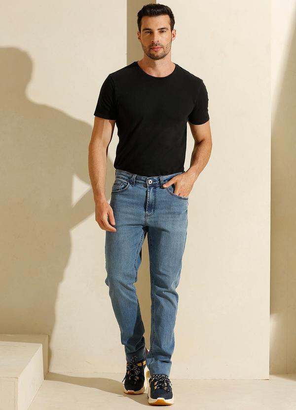 Rafree - Calça Masc Skinnny Azul 3