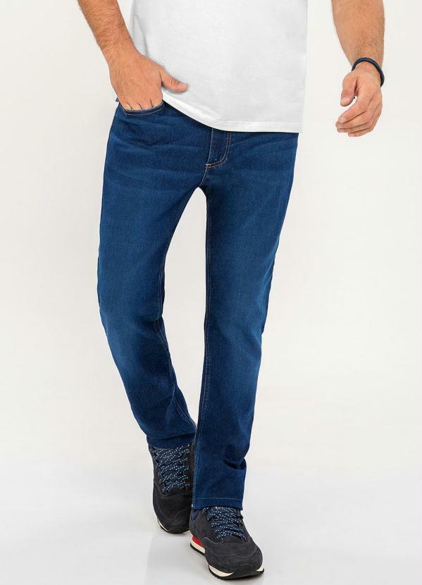 Rovitex - Calça Masculina Jeans Azul