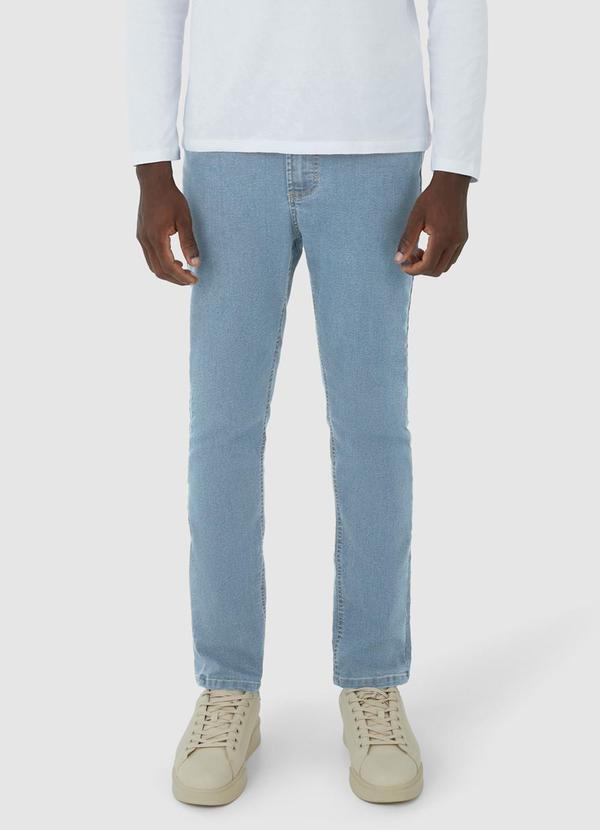 Malwee - Calça Masculina Slim Flex Jeans Azul