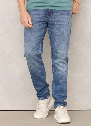 Rafree - Calça Masculina Slim Jeans Claro - RAFREE