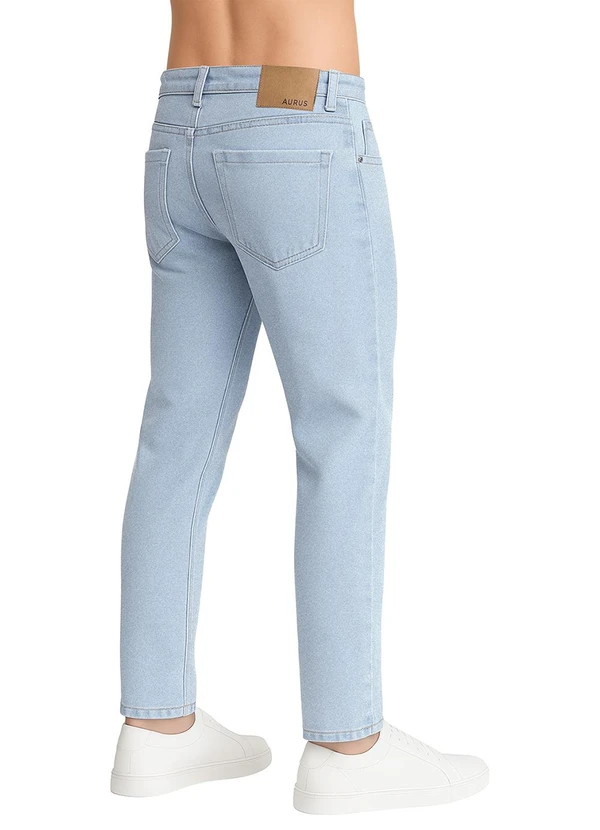 Aurus - Calça Skinny Jeans Claro 2