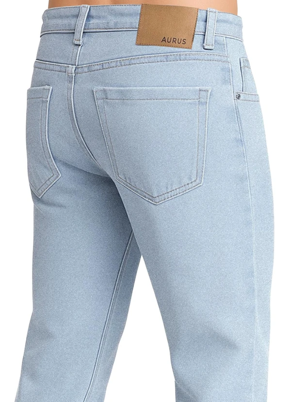 Aurus - Calça Skinny Jeans Claro 4