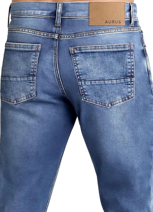 Aurus - Calça Slim Jeans Medio 4