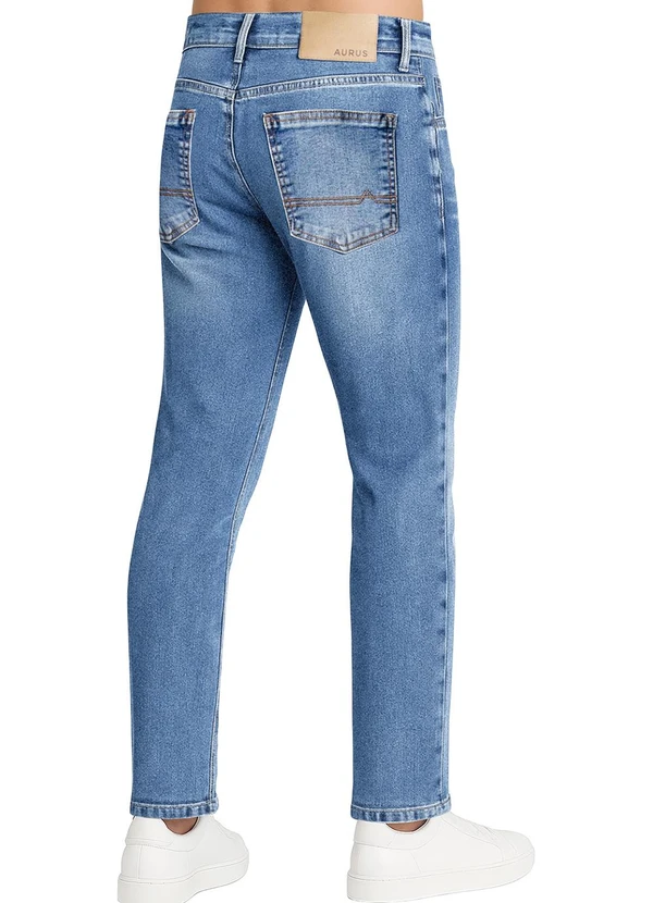 Aurus - Calça Slim Jeans Medio 2