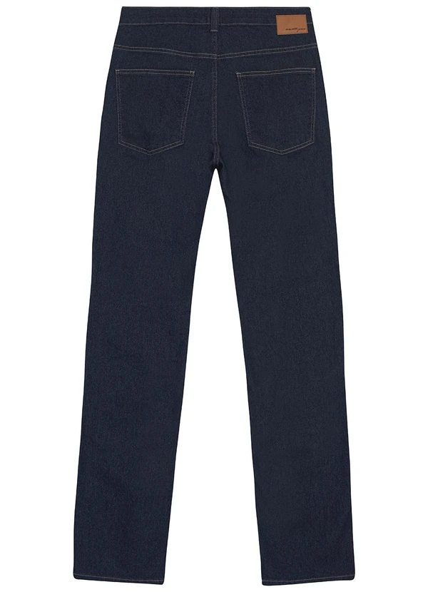 Malwee - Calça Tradicional Jeans Stretch Azul 7