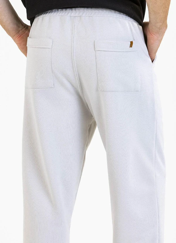 Soft Bonni - Calça Adulto em Moletinho Branco 2