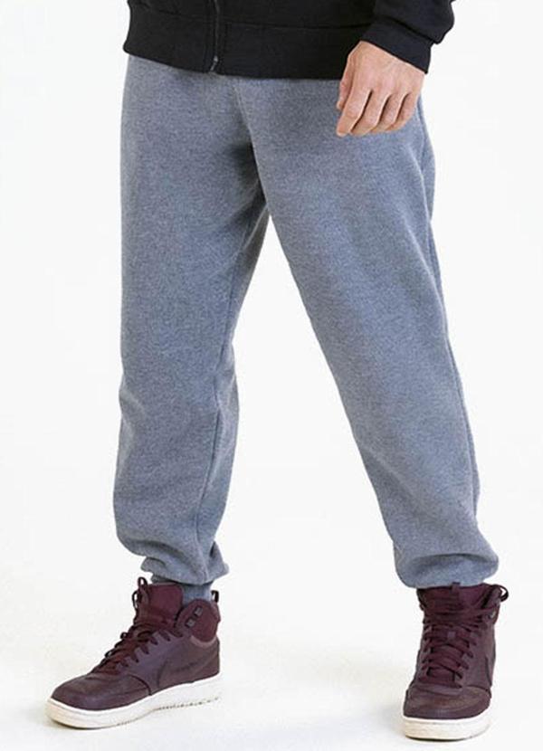 Soft Bonni - Calça Adulto em Moletom Cinza 1