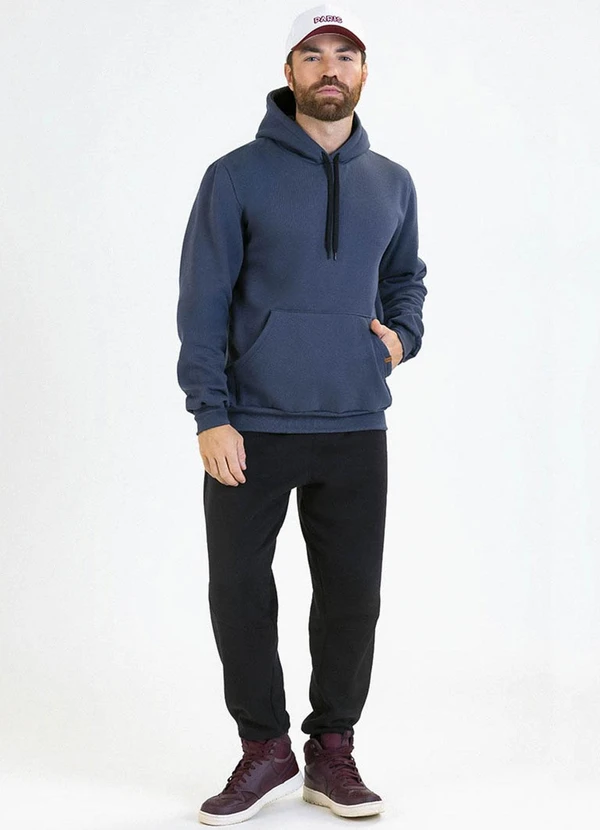 Soft Bonni - Calça Adulto em Moletom Preto 2