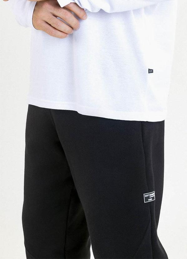 Soft Bonni - Calça Adulto em Moletom Preto 3