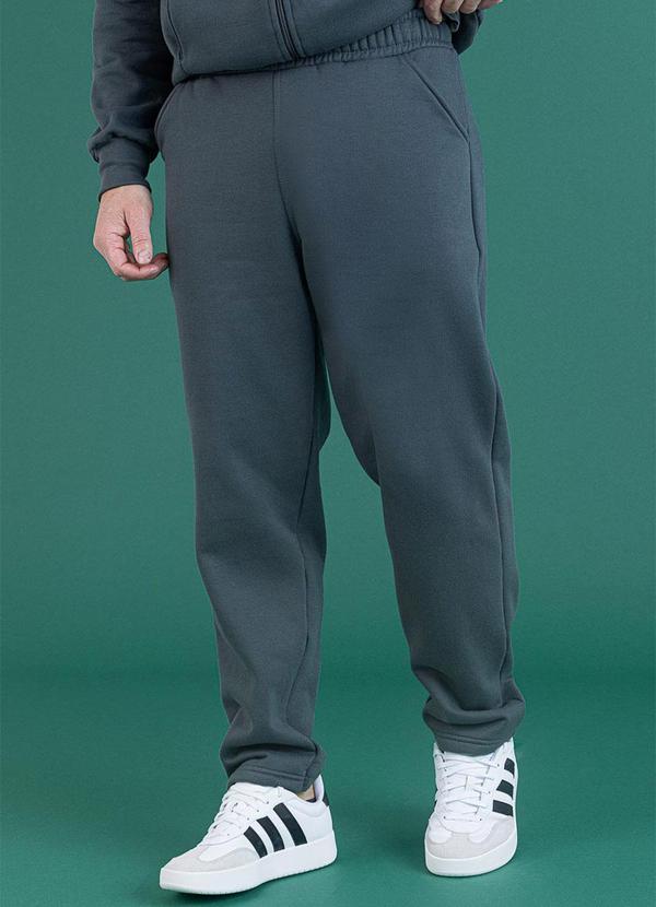 Soft Bonni - Calça Básica Adulto Cinza Chumbo