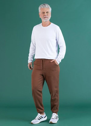 Soft Bonni - Calça Básica Adulto Conhaque - SOFT BONNI
