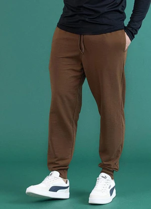 Soft Bonni - Calça Básica Adulto Conhaque - SOFT BONNI