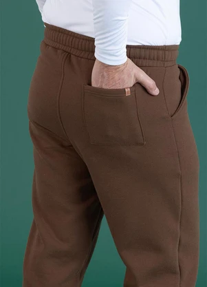 Soft Bonni - Calça Básica Adulto Conhaque - SOFT BONNI