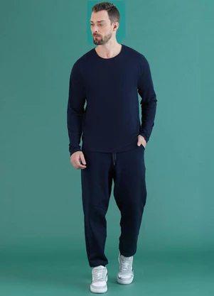 Soft Bonni - Calça Básica Adulto Marinho - SOFT BONNI