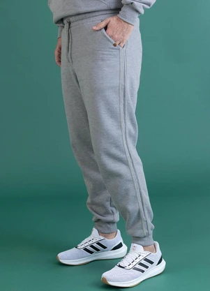 Soft Bonni - Calça Básica Adulto Mescla Claro - SOFT BONNI