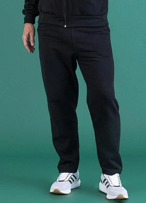 Soft Bonni - Calça Básica Adulto Preto - SOFT BONNI