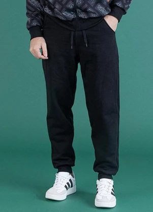 Soft Bonni - Calça Básica Adulto Preto - SOFT BONNI