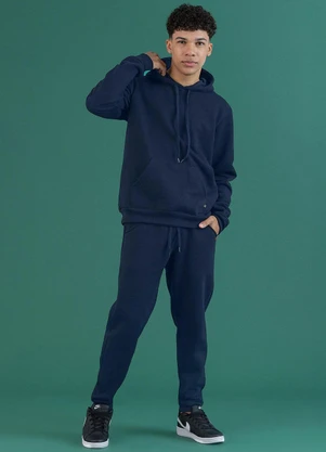 Soft Bonni - Calça Básica Teen Marinho - SOFT BONNI