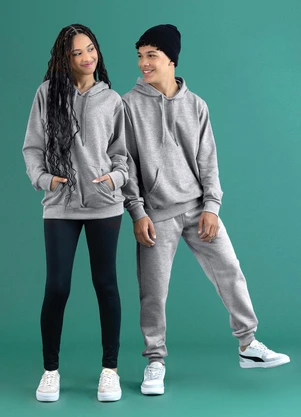 Soft Bonni - Calça Básica Teen Mescla Claro - SOFT BONNI